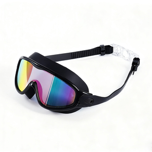 <span class=keywords><strong>Gafas</strong></span> <span class=keywords><strong>de</strong></span> Natación para Niños YL2100 con Correas <span class=keywords><strong>de</strong></span> Silicona, Logotipo Personalizado, Impermeables, Antivaho, Anti-UV, Montura Grande y Transparente - Product Image 2