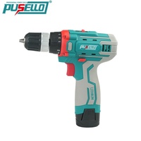 Ensemble de perceuses sans fil réglables PUSELLO 12V, perceuses électriques de haute qualité, perceuses sans fil portables, machines de perçage sans fil pour les espaces restreints, utilisation en extérieur