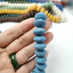 Perles <span class=keywords><strong>de</strong></span> roche <span class=keywords><strong>de</strong></span> <span class=keywords><strong>lave</strong></span> naturelle 5X8/10x15mm <span class=keywords><strong>pierre</strong></span> volcanique multicolore perles <span class=keywords><strong>en</strong></span> <span class=keywords><strong>vrac</strong></span> pour collier à faire soi-même Bracelets boucle d'oreille fabrication <span class=keywords><strong>de</strong></span> bijoux - Product Image 2