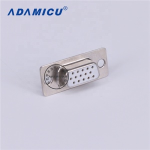 Bộ điều khiển công nghiệp VGA RGB HD 15 <span class=keywords><strong>pin</strong></span> D-Sub nối với cốc hàn gia công địa chỉ liên lạc nữ để nữ - Product Image 5