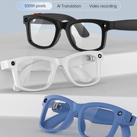 Lunettes Intelligentes avec Caméra HD 1080p AIMB Max, Traduction IA, Enregistrement Vidéo, Voix pour Musique et Appels, Lunettes de Soleil Connectées