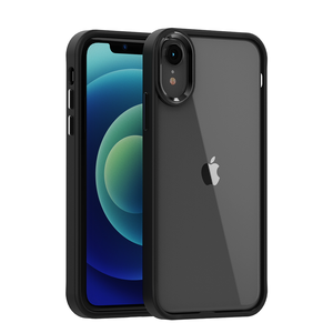 <span class=keywords><strong>Cover</strong></span> posteriore trasparente in cristallo acrilico con cornice per fotocamera in metallo custodia per telefono con pulsante laterale in metallo per <span class=keywords><strong>iPhone</strong></span> <span class=keywords><strong>XR</strong></span> - Product Image 5