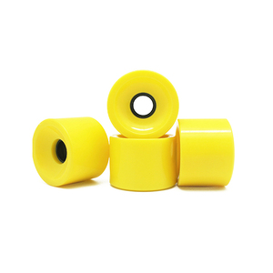 Roues de skateboard en PU à rebond élevé personnalisées en usine, 70 mm * 51 mm, roue de <span class=keywords><strong>longboard</strong></span> SHR, roues de <span class=keywords><strong>surfskate</strong></span> 70 mm, 86a - Product Image 5