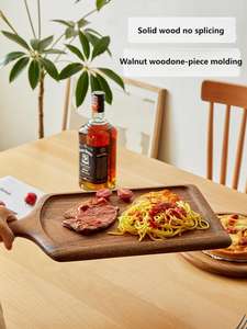 Ventes exceptionnelles : Plateaux en bois massif de noyer noir d'Amérique <span class=keywords><strong>du</strong></span> <span class=keywords><strong>Nord</strong></span>, formes ovales, rondes et rectangulaires, augmentant votre taux de répétition - Product Image 3