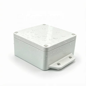 Boîtier de jonction extérieur étanche en plastique ABS, boîtier de projet IP65 OEM pour câblage électrique, boîtier en plastique pour extérieur - Product Image 1