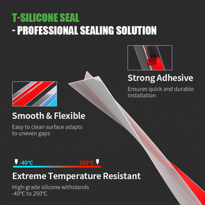 Flexible Sealing <strong>Strip</strong> <strong>for</strong> Automotive Doors and <strong>windows</strong> Providing Strong Water Resistance and Noise Reduction Properties - Product Image 2