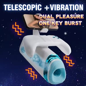 AIERSHA Nouveau Masturbateur Automatique Rétractable Vaginal et Télétactile avec Écran <span class=keywords><strong>Vidéo</strong></span>, Vibration et Aspiration - Product Image 5
