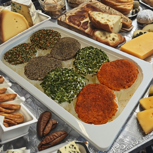 Italian Germani 800g Fresh Frozen Spreadable Goat <b>Cheese</b> Sterilized Plastic Boxes Spiced Mixed Herbs Pepper <b>Chilli</b> Pepper <b>Cheese</b> - Product Image 2