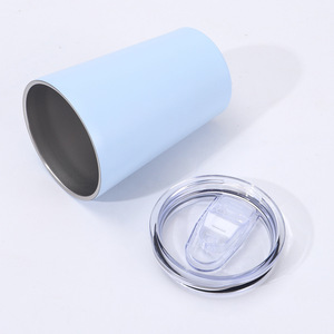 Tasse à café et à lait en acier inoxydable à double paroi de 240 ml/360 ml, anti-fuite, sans BPA, isolée sous vide, pour la maison et le bureau - Product Image 2