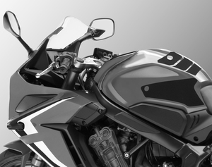 XXUN moto réservoir de carburant autocollants corps côté antidérapant anti-rayures décalcomanies pour Honda CB650R CB <span class=keywords><strong>650</strong></span> R CBR650R <span class=keywords><strong>CBR</strong></span> 650R 2019-2023 - Product Image 3