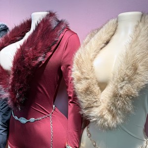 2026 सेक्सी फैशन फर पैचवर्क जंपसूट महिलाओं ठोस रंग गहरे v-गर्दन लंबी आस्तीन एक टुकड़ा रोपर्स - Product Image 5