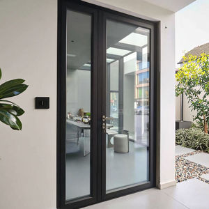 Porte de patio pour villa, jardin, maison, appartement, hôtel, entrée extérieure en aluminium, porte d'entrée personnalisée, moderne, résidentielle - Product Image 4