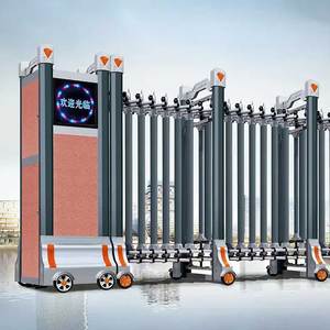 <span class=keywords><strong>Porte</strong></span> d'entrée sectionnelle <span class=keywords><strong>en</strong></span> alliage d'aluminium-Fabricants de portes coulissantes flottantes sectionnelles suspendues électriquement - Product Image 6