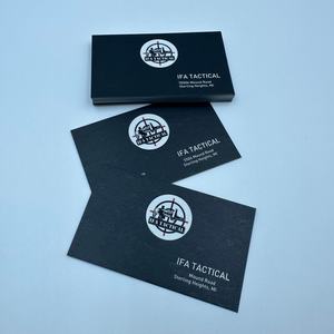 Tarjetas de Agradecimiento por su <span class=keywords><strong>Compra</strong></span> con Logotipo de Paquete para Pequeñas Empresas, Diseño Clásico y Elegante, Forma Personalizada, 13x8 cm, 400 g/m², Precio Económico - Product Image 2