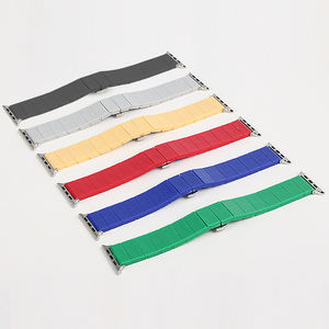 Crested — bracelet de montre en Fiber de carbone, de luxe noir, pour <span class=keywords><strong>Apple</strong></span> iWatch <span class=keywords><strong>Fitbit</strong></span>, 41mm 45mm - Product Image 5