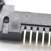 Échantillons gratuits 2.0mm espacement hauteur 17.5mm 21.0mm Positions 06-64P connecteur d'en-tête d'éjecteur 180 degrés pour carte Pcb