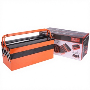 Kits d'outils de réparation de vélos, ensembles d'outils de rangement pour garage, chariot à roulettes, boîte à outils, combinaison 168 pièces, carton A1, étui rigide OEM - Product Image 2