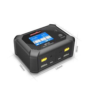 AC100W DC200W 10A 1-6S遥控玩具电池配件充电器双通道输出交流/DC平衡ABS XT60连接器 - Product Image 5