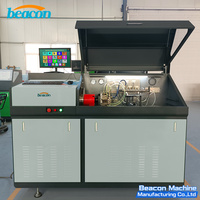 Banco de Pruebas para Inyectores Common Rail CR708, 11KW, 380V, Máquina de Prueba de Bombas de Inyección de Combustible Diésel para Mantenimiento de Motores Diésel