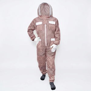 Combinaison de protection intégrale pour apiculteur avec respirateur intégré, en polyester respirant, anti-piqûres - Product Image 4