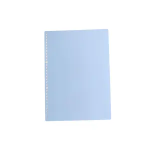 Предварительно пробитая дырочка синяя поли А5 20 дырочная Крышка для рассыпного листа