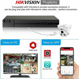 Cổ phiếu tương thích HIK NVR IR ngày và đêm Dome phát hiện chuyển động được xây dựng trong âm thanh <span class=keywords><strong>IP</strong></span> <span class=keywords><strong>camera</strong></span> <span class=keywords><strong>IP</strong></span> Poe CCTV An Ninh Mini <span class=keywords><strong>Camera</strong></span> - Product Image 4