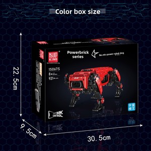 Mould <span class=keywords><strong>King</strong></span> 15075 <span class=keywords><strong>Robot</strong></span> <span class=keywords><strong>Chien</strong></span> 936 Pièces Blocs de Construction en Plastique <span class=keywords><strong>Jouet</strong></span> STEM Programmable par APP Télécommandé Fonctionnant sur Piles pour Adolescents et Adultes - Product Image 4