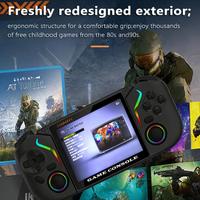 Console de jeu portable X95 Pro Android 9.0, écran IPS de 3,5 pouces, lecteur de jeux rétro, prise en charge du WiFi, lecteur vidéo avec joystick RGB
