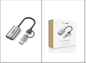 Tarjeta de captura de vídeo de doble puerto, 4K 2 N 1 USB/Ype - Product Image 2