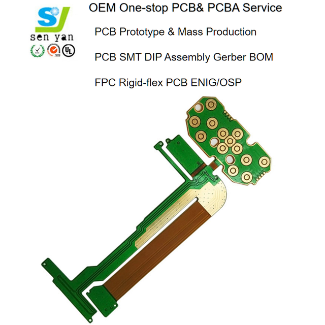 Custom Rigid-Flex PCB Manufacturing-Flexible Circuit Board for Consumer Electronics, High-Quality FPC with Guaranteed Warranty