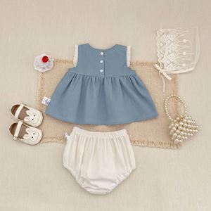 OEMODM 0-4 jaar Baby Meisjes Mouwloze Katoenen Jurk Baby Katoenen Kleding Baby Meisjes Kleding Fabrikant - Product Image 6