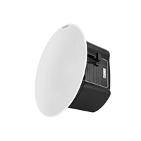 Speaker Plafon 2 Arah Tanpa Bingkai 100W dengan Dome Belakang 100V 8 Ohm untuk Sistem PA Komersial dan Musik Latar Belakang
