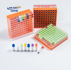 AMNGENT Flacons de <span class=keywords><strong>chimie</strong></span> Boîte en plastique 2ml Flacons cryogéniques Rack Flacons cryogéniques Boîtes en plastique - Product Image 1