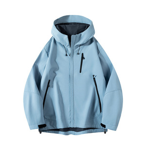 Chaqueta <span class=keywords><strong>Bomber</strong></span> con Cremallera y Capucha para Hombre, Estilo Urbano, de Alta Calidad, para Primavera/Otoño 2025, Resistente al Viento - Product Image 5