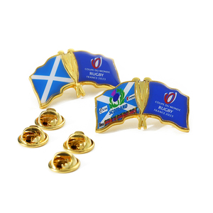 Échantillon gratuit d'épinglettes personnalisées en alliage de zinc 2d 3D Souvenirs épingle de drapeau résine plaquée or époxy drapeau <span class=keywords><strong>français</strong></span> insigne d'épingle de drapeau - Product Image 4