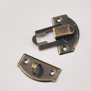 Antique Bronze Clasp For Wooden Box Bag Accessories Durable Carbon Steel Craft <b>Hardware</b> - Product Image 4