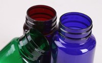 80ml/120ml/150ml/200ml/250ml Bouteilles à capsules vides personnalisées vert bleu Bouteille en plastique à capuchon rabattable