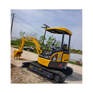 Excavadora de cadenas mini Komatsu PC20MR de segunda mano, 2 toneladas, excavadora hidráulica usada con motor y componentes de transmisión en venta - Product Image 3
