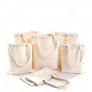 Custom Exhibition Gift Canvas Shopping Bags Multiple Colors Available Large Capacity Wide Handles Event Merchandise Canvas