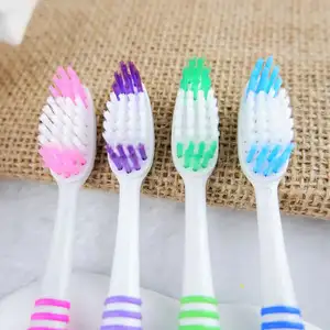 OEM/ODM 12 Pieces In 1 Blister Wholesale Cheap Toothbrush Tongue Cleaner Reusable Adult Toothbrush