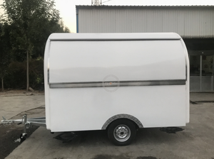 Remorque de restauration rapide entièrement équipée sur mesure / Chariot à café pour la vente de camions de restauration personnalisés - Product Image 2