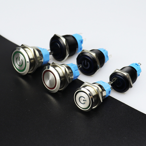 Momentary chốt thép không gỉ kim loại không thấm nước IP65 IP67 Kim Loại chuyển đổi push <span class=keywords><strong>button</strong></span> với ánh sáng với LED - Product Image 6