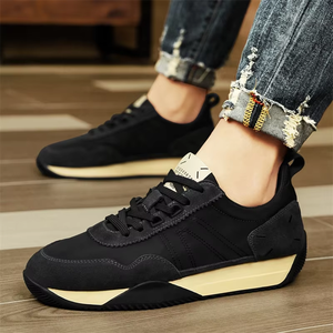 <span class=keywords><strong>Zapatillas</strong></span> Deportivas Casuales de Plataforma <span class=keywords><strong>para</strong></span> <span class=keywords><strong>Hombre</strong></span>, Diseño Personalizado, Modernas, Retro, con Logotipo Propio, Transpirables, <span class=keywords><strong>para</strong></span> Otoño - Product Image 4