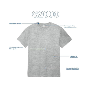 เสื้อยืดคอกลมแขนสั้นสำหรับผู้ชายกำหนดเอง2แพ็ค | เสื้อยืดไม่มีลายผ้าฝ้าย100% คอกลมแขนสั้น - Product Image 4