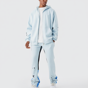 Survêtement homme imprimé hiver sur mesure 100% polyester/coton OEM ODM Service haute qualité nouveau design en vrac - Product Image 1