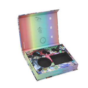 High End Rigid Cardboard Magnetic Gift Box with Custom Logo Eco-Friendly Matt Lamination - Product Image 2