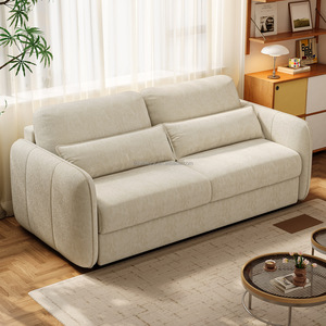 Modern Fabric <b>Sofa</b> Bed <b>Sleeper</b> Space Saving Couch Hotel Apartment <b>Sofa</b> with Mattress Memory Foam Folding Convertible <b>Sofa</b> Bed - Product Image 2