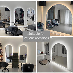 <span class=keywords><strong>Espejo</strong></span> de Vidrio Retroiluminado de Cuerpo Entero y Gran Tamaño con Luz LED para <span class=keywords><strong>Pared</strong></span> de Gimnasio o Estudio de Danza, Decoración para el Hogar al por Mayor - Product Image 6