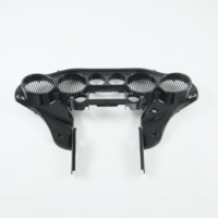 Carénage intérieur de radio Double Din W 6.5 ''Speaker Quad 4 pour Harley FLH Touring Motorcycle 2014 up