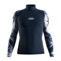 Kaos Rashie Selancar Khusus Pria Perlengkapan Renang Profesional Ringan Cepat Kering Fleksibel Cocok untuk Kayak Snorkeling